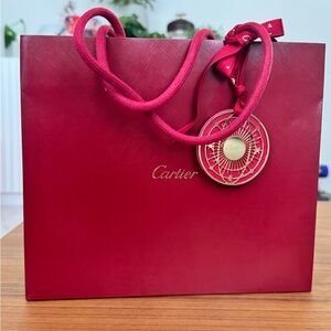 Cartier holiday special limited edition shopping bag